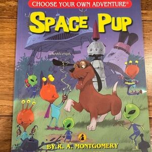 Space Pup Choose Your Own Adventure Book